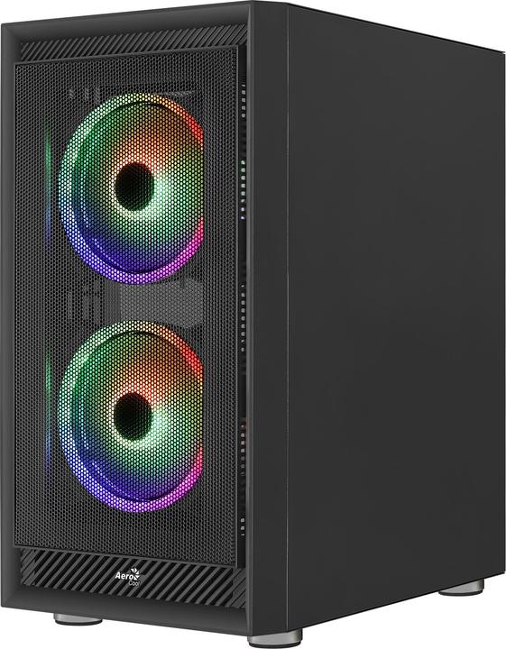 Produktbild AeroCool Geh Midi Graphite black v3 MicroATX/ATX/MiniITX o.N (ATX, mATX, Mini-ITX)