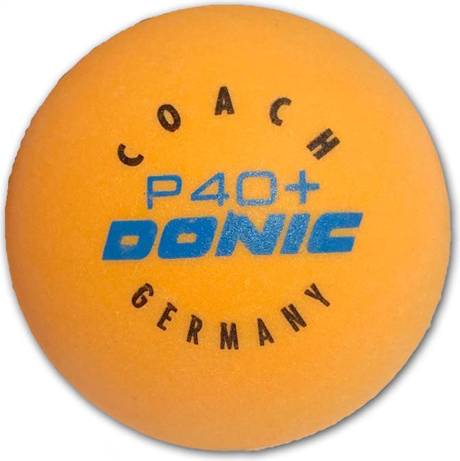Actual product image Donic Schildkröt Training ball Donic Coach P-40+** Cell-Free
