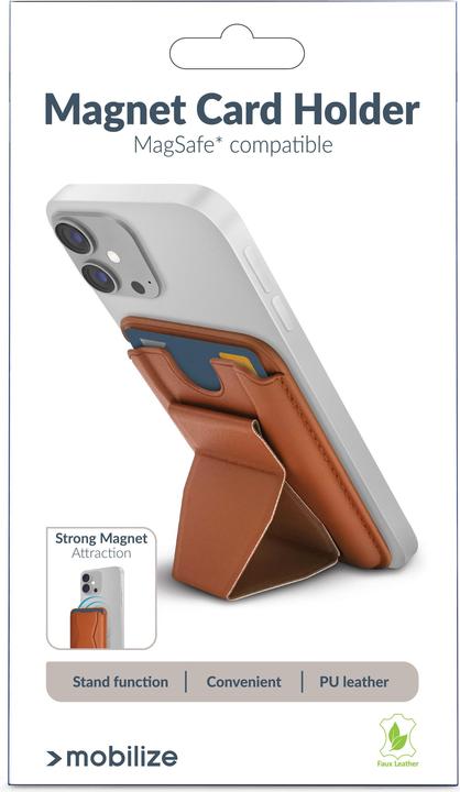 Actual product image Mobilize MagSafe-compatible magnetic card holder