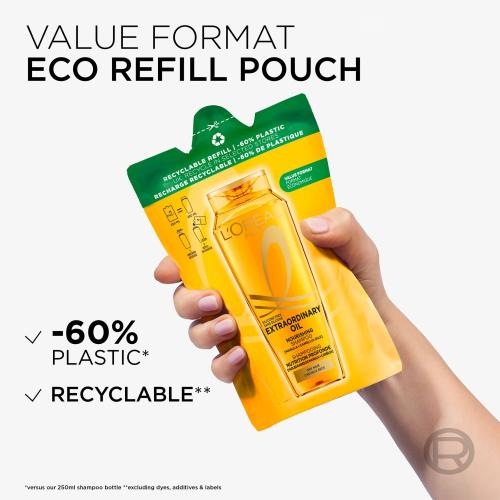 Immagine prodotto L'Oréal Paris Elseve Extraordinary Oil Nourishing Shampoo (250 ml, Shampoo liquido)