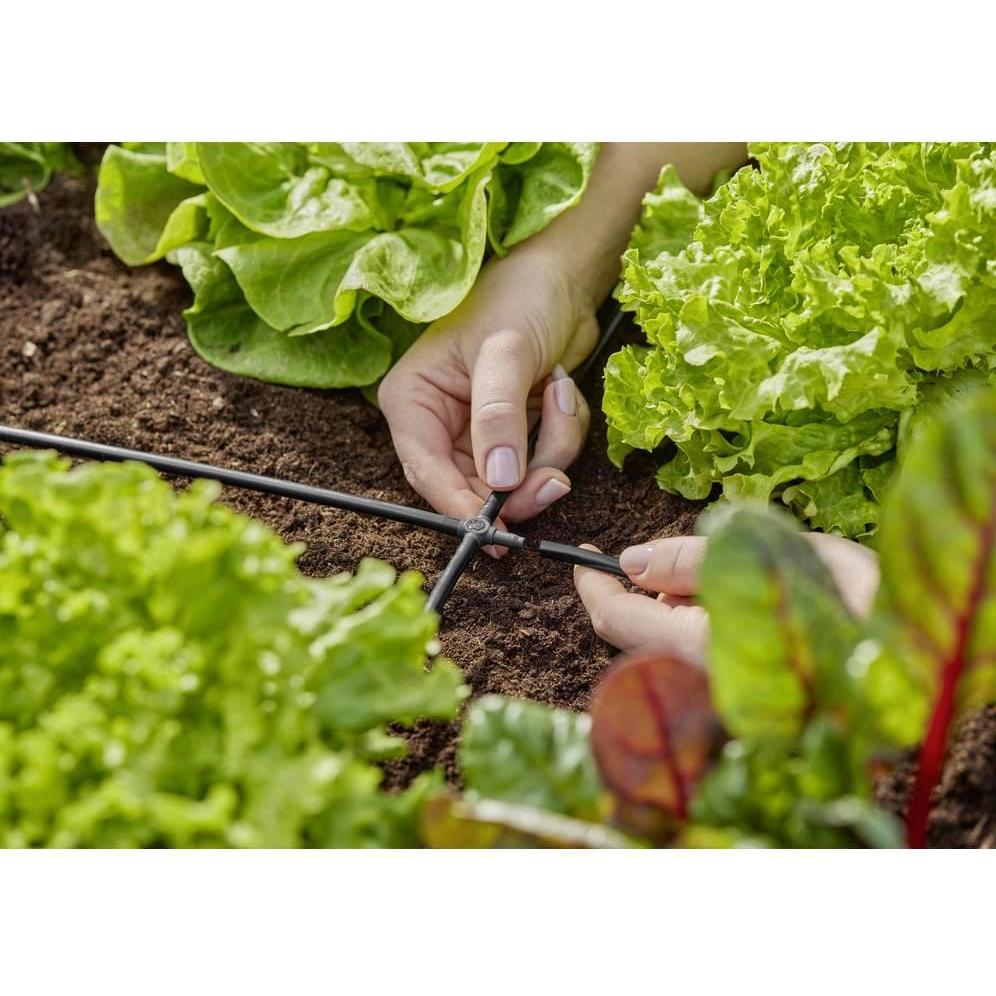 Thumbnail - Gardena, Bewässerungssystem, Micro-Drip-System Kreuzstück (Tropfbewässerung Verbinder + Abzweiger)