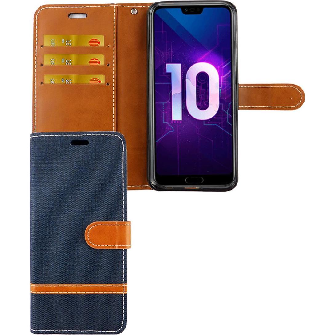 Thumbnail - König Design Hülle Handy Schutz für Huawei Honor 10 Case Cover Tasche Wallet Etui Handyhülle (Honor 10), Smartphone Hüll...