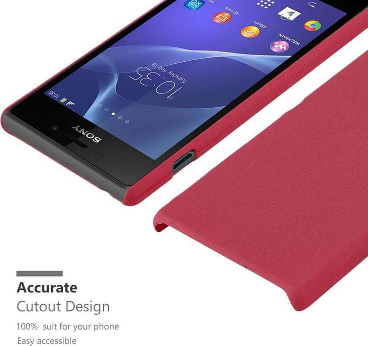 Produktbild Cadorabo Hard Cover Frosty Cover (Sony Xperia M2 Aqua, Sony Xperia M2)