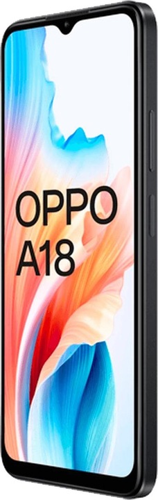 Produktbild OPPO A18 (128 GB, Glowing Black, 6.56", Dual SIM, 8 Mpx, 4G)