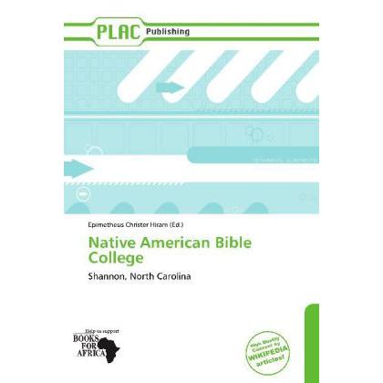 Native American Bible College, Sachbücher