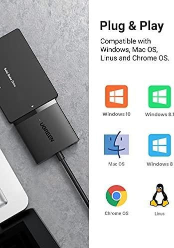 Produktbild Ugreen SATA to USB 3.0 adapter