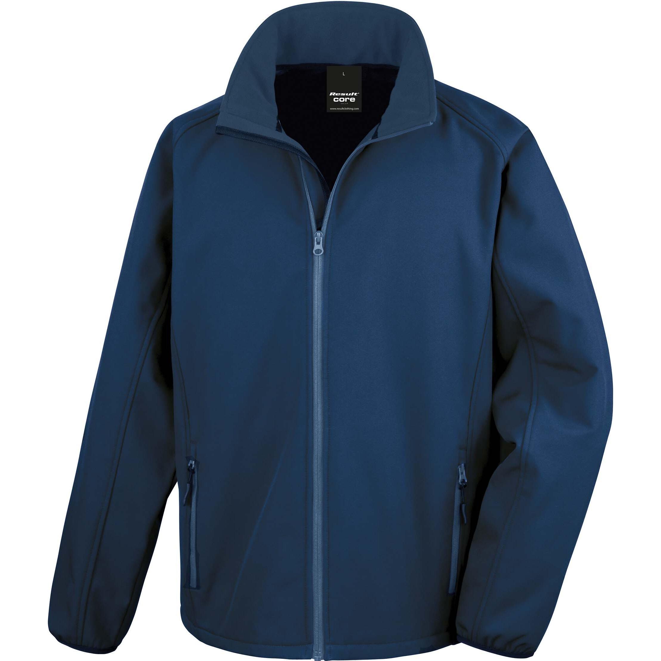 Regatta, Herren, Jacke, Softshell Printable (S), Blau, S