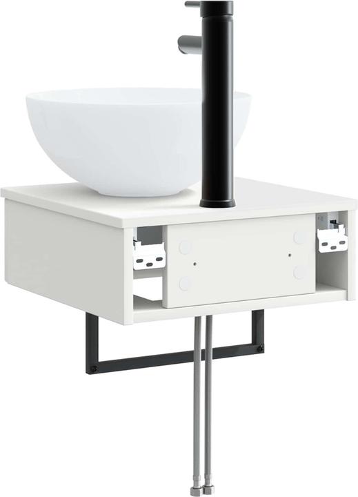 Produktbild vidaXL Wandmontiertes Waschbecken (410 mm, 400 mm)