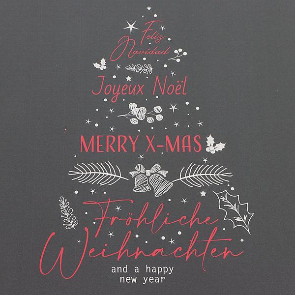 Produktbild kaiserkraft Stülpdeckelkarton Motiv International Christmas Tree (25 Stk., 30 x 30 x 10 cm)