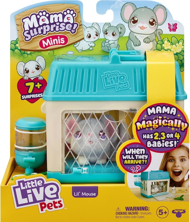 Produktbild Little Live Pets Mama Surprise Mini-Spielset Maus