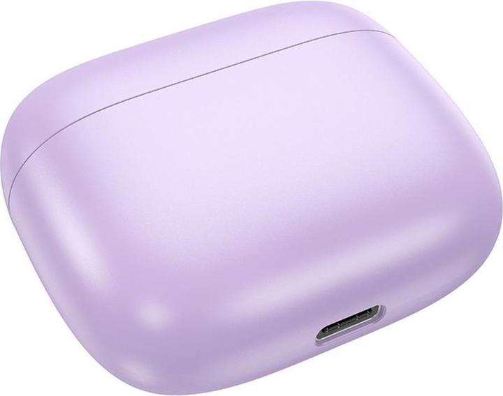 Actual product image Hoco - Wireless Headset (EQ2) - TWS, Bluetooth 5.3, Voice Assistant Activation - Purple (ANC, 7 h, Wireless)