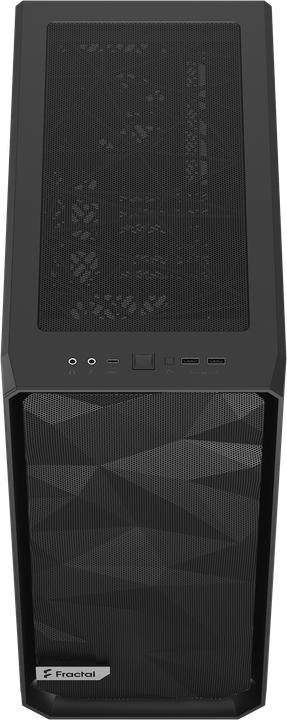 Actual product image Fractal Meshify 2 Compact Black TG Dark (ATX, mATX, Mini-ITX)