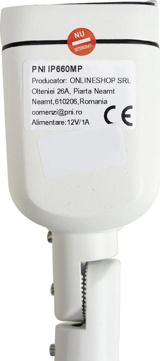 Actual product image PNI IP660MP 3MP video surveillance camera, wireless, with IP, outdoor and indoor, only for House