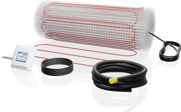 Actual product image Stiebel Eltron Electric underfloor heating for large areas, complete set 4 m², 100 W/m², FTM 100/4 Set Plus