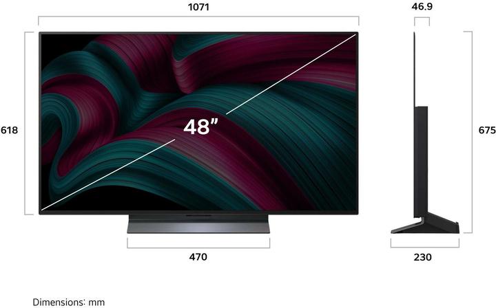 Immagine prodotto LG OLED48C55LA (48", C5, OLED, 4K, 2025)