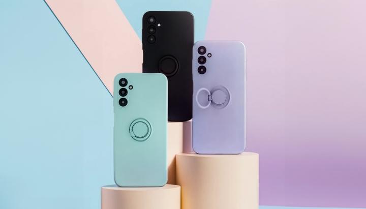 Image du produit Tecto Shield Finger Ring Case for Samsung Galaxy S21 FE blue (Samsung Galaxy S21 FE 5G)