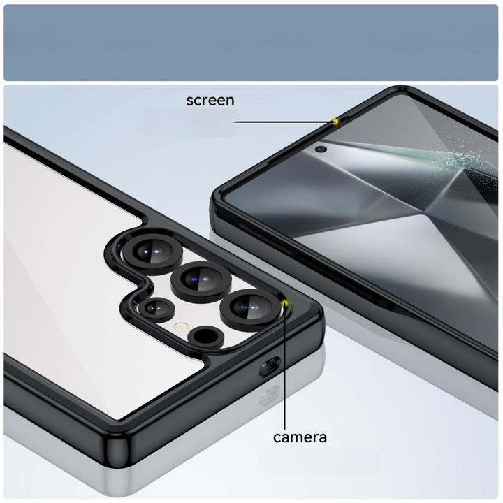 Actual product image Cover-Discount Galaxy S25 Ultra - Schützende Acryl-Handyhülle mit erhöhtem Rand (Samsung Galaxy S25 Ultra)