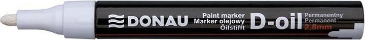 Actual product image Donau D-Oil Ölmarker, rund 2,8mm weiss (12 Stk) (White, 2.80 mm, 12 x)