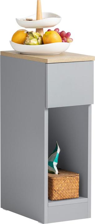 Actual product image SoBuy Bedside table with drawer (20 x 60 x 35 cm)