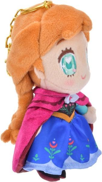 Actual product image Disney Anna plush keyring pendant
