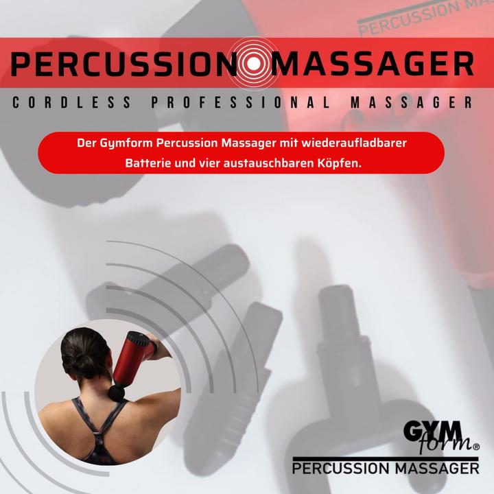 Actual product image Gymform Percussion Massager (6 Steps, 120 min)