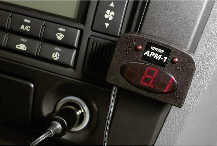 Actual product image Novitec Voltmeter APM1 Battery tester