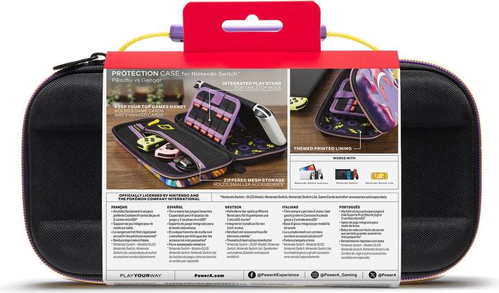 Actual product image PowerA Protection Case til Nintendo Switch - Pikachu vs Gengar (Switch)