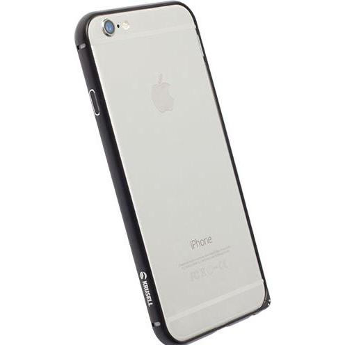 Krusell Inne Gsm RAMKA APP iPhone 6+ AluBumper SALA juoda (Apple iPhone 6 Plus), Smartphone Hülle, Schwarz