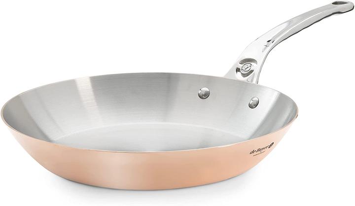 Actual product image de Buyer prima matera (Frying pan, Copper, Stainless steel, 20 x 3.40 cm)