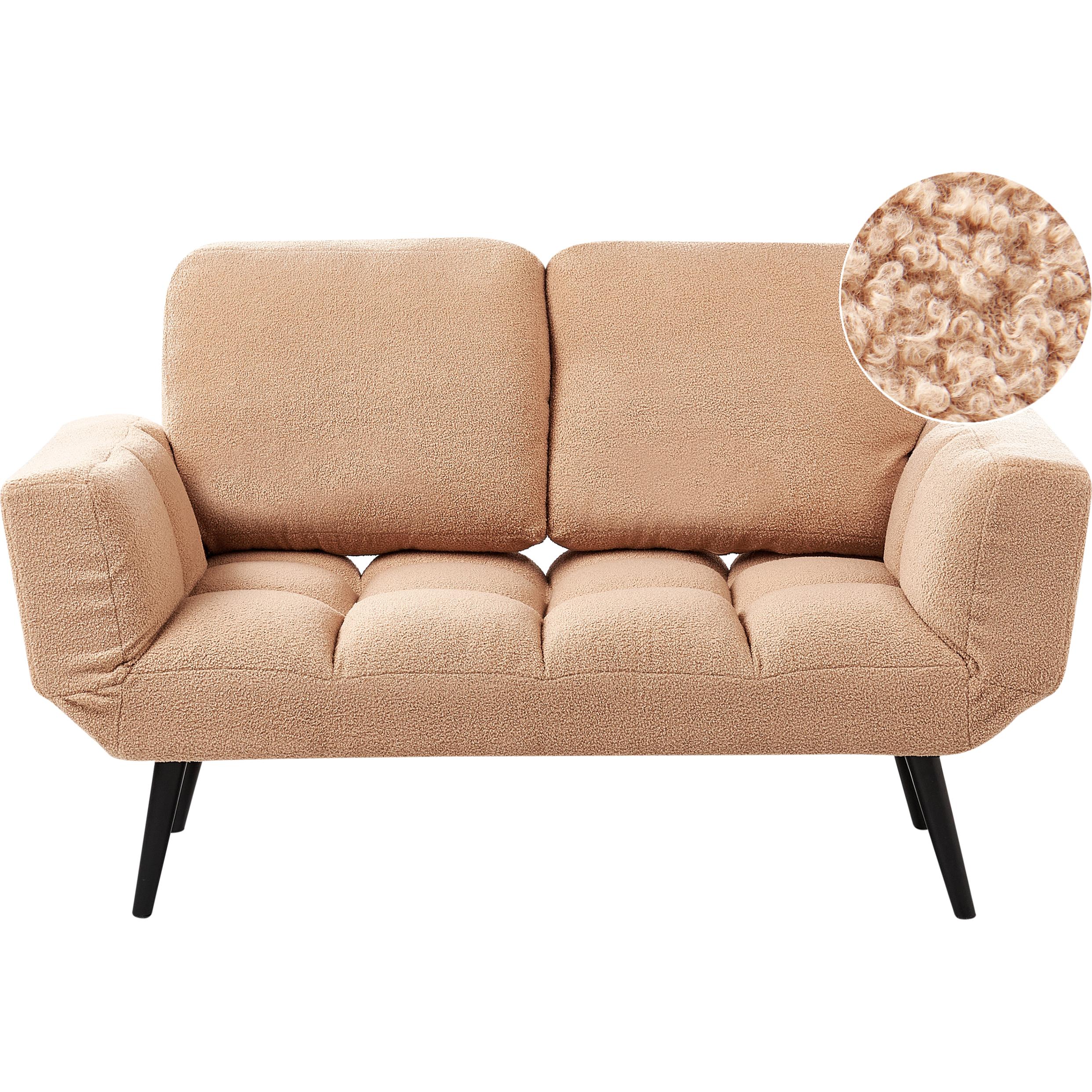 Beliani, Sofa, Brekke (2-Sitzer)
