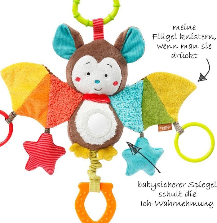 Produktbild Fehn Activity Fledermaus mit Ring