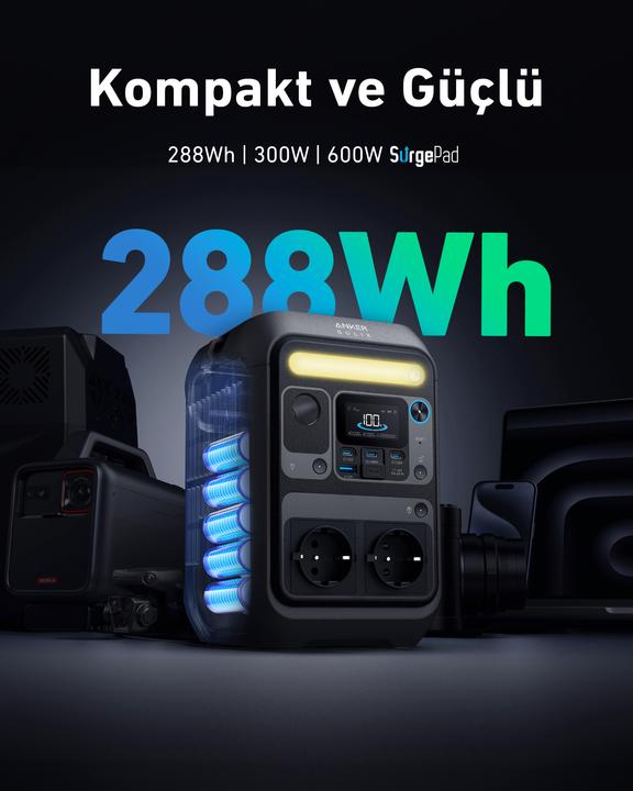 Actual product image Anker Solix C300X (288 Wh, 4.13 kg)