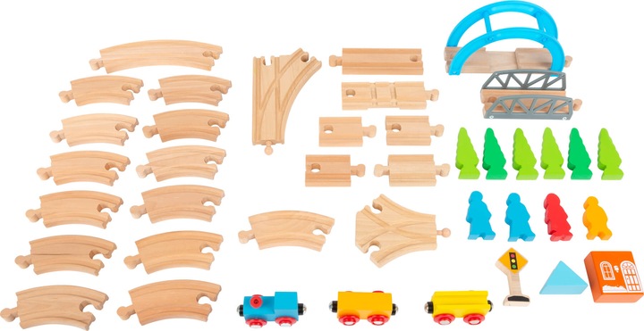 Produktbild small foot Holzeisenbahn Grosse Reise