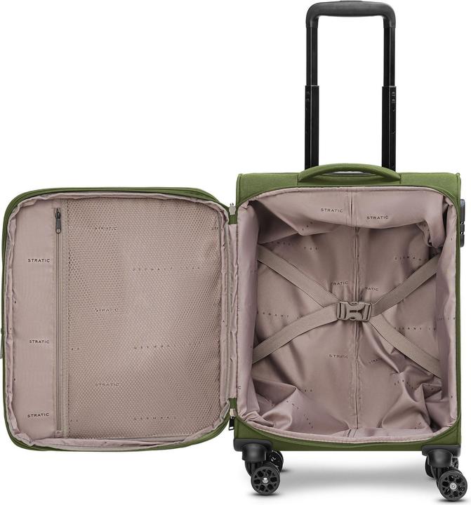 Immagine prodotto Stratic taska 4-Rollen Kabinentrolley S 55 cm mit Dehnfalte (41 l)