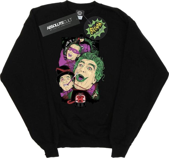 Produktbild Batman TV Serie Rogues Gallery Baumwoll Sweatshirt (XXL)