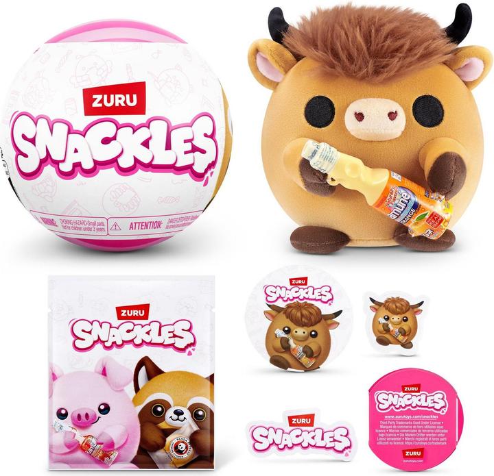 Produktbild Zuru Snackles - Serie 2 (20 cm, sortierter Artikel, eine Figur) (11.50 cm)