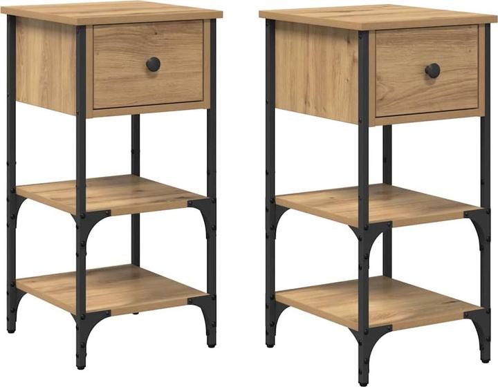 Immagine prodotto vidaXL Moderner Nachttisch (33.50 x 36 x 70 cm)