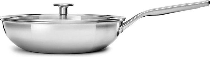 Produktbild KitchenAid 3PLY Cvd Wok 28cm / 3.57L Uncoated (28 cm, Edelstahl)