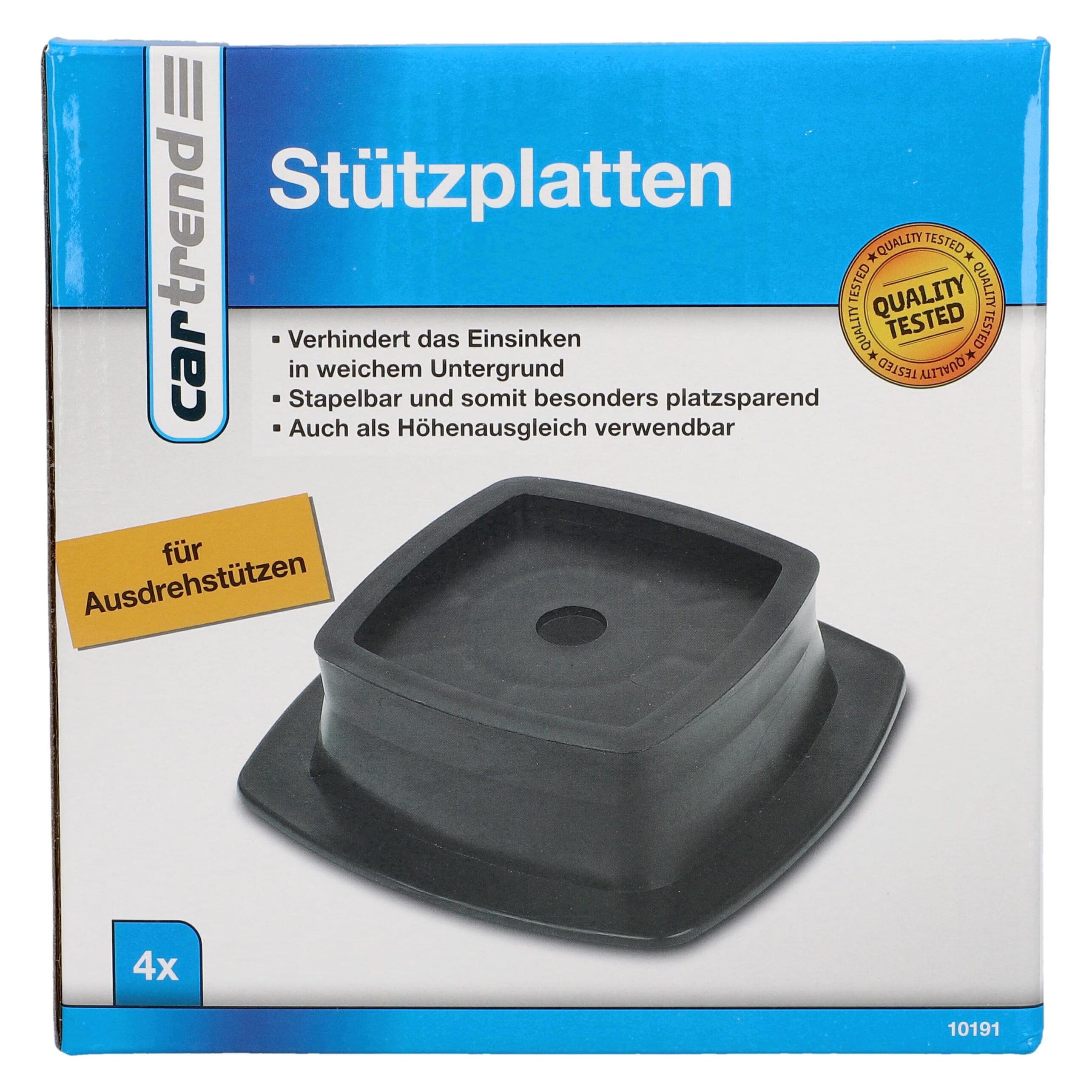 Cartrend, Spanbanden + Vastzetapparatuur, Steunplaten 4 Stuks.