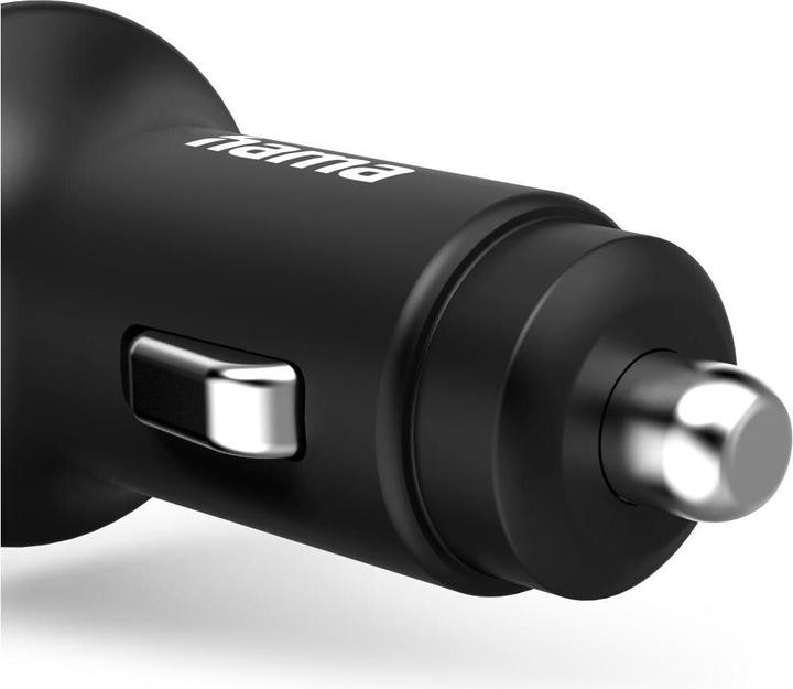 Produktbild Hama Kfz-Ladeset, USB-C, 25 Watt, Schwarz