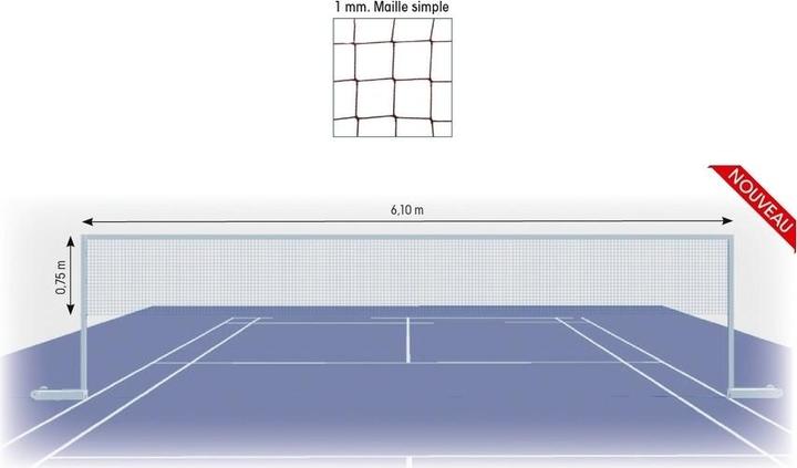 Actual product image Hasbro Badminton net 1 mm MS Tremblay