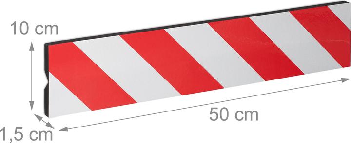 Productafbeelding Relaxdays 2x garage muurbescherming (10 x 1,5 x 50 cm)