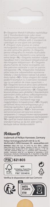 Immagine prodotto Pelikan Penna stilografica Jazz Noble Elegance P36 Madreperla Bianco Scatola pieghevole (1x)