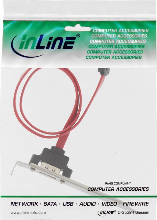 Produktbild InLine eSATA Slotblech eSATA