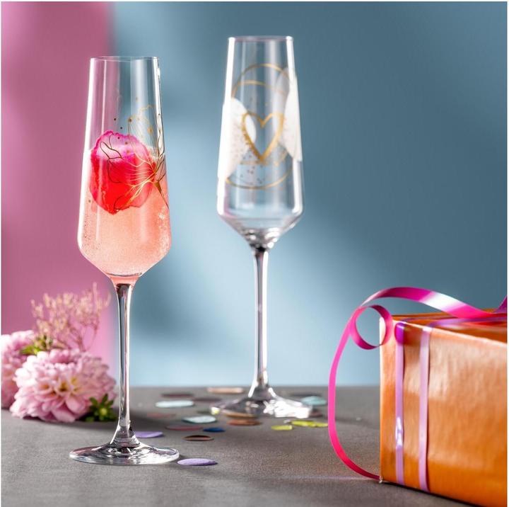 Actual product image Leonardo Champagne glass Presente 220 ml, 1 piece, Transparent (22 cl, 1 Glass, Champagne glasses)