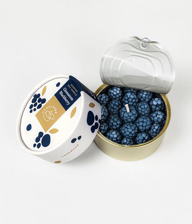 Image du produit Candlecan Cannelle et mûre (210 g)