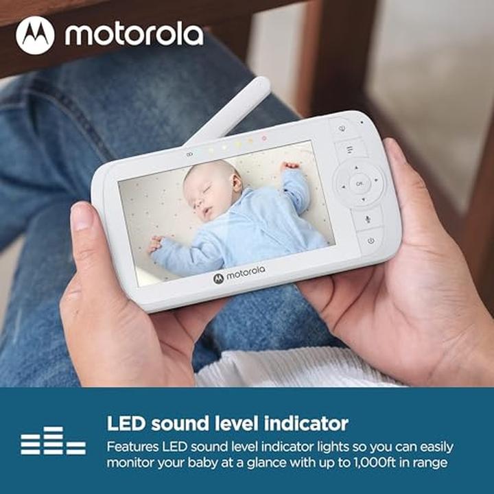 Produktbild Motorola Baby Monitor VM35 (Babyphone mit Kamera, 300 m)