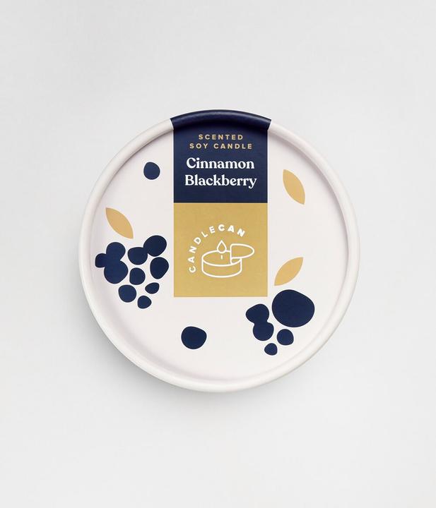 Image du produit Candlecan Cannelle et mûre (210 g)