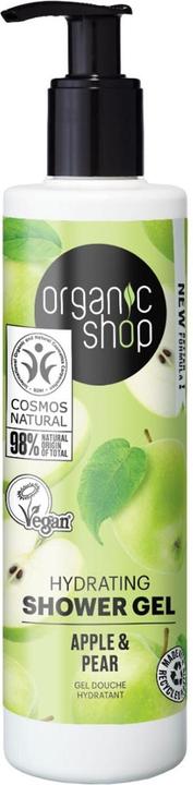 Organic Shop Hydratisierendes Duschgel Apfel und Birne 280ml (280 ml)
