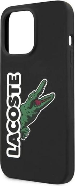 Actual product image Lacoste LCHC13LSHK iPhone 13 Pro / 13 6,1" czarny/black hardcase Silicone Head Crocodile (Apple iPhone 13 Pro)